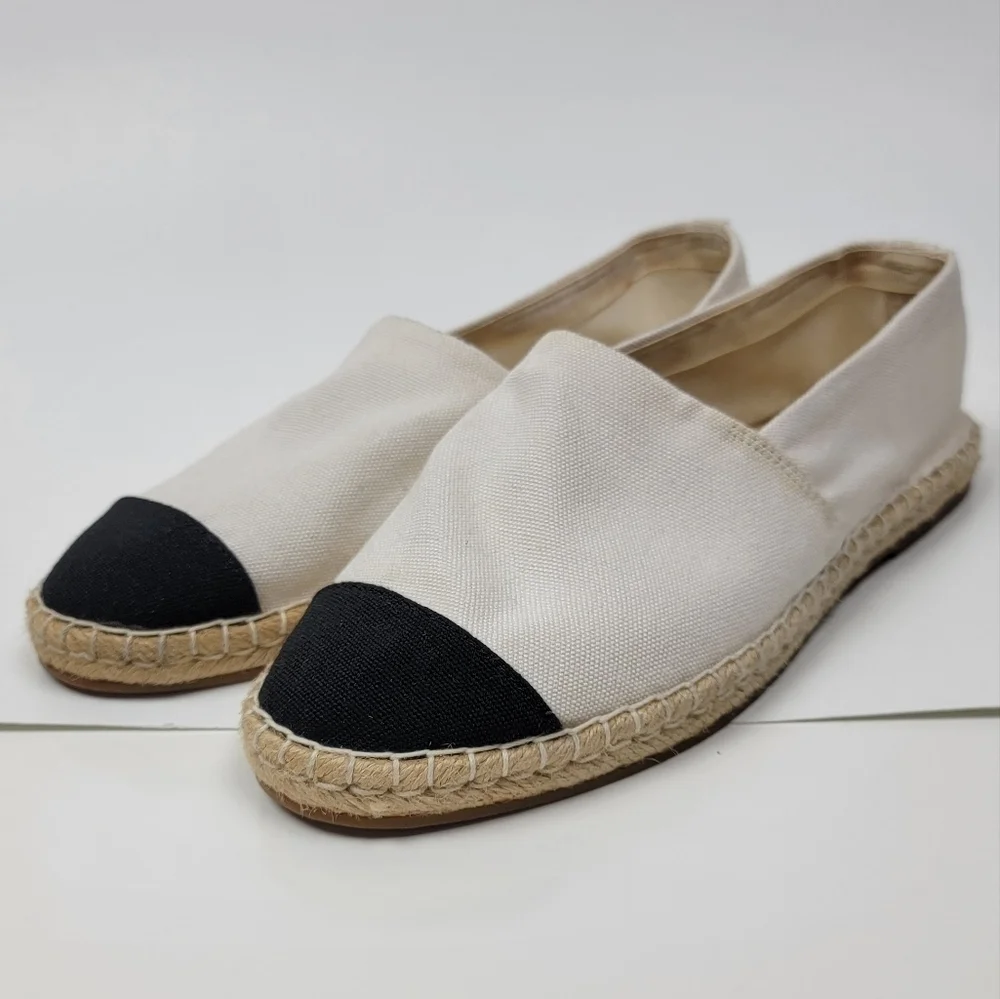 Pour La Victoire Bailey Canvas Espadrille Flats 8.5